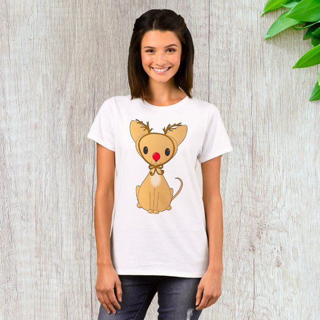 Rudolf Chihuahua T-Shirt (Creator Uploaded)
