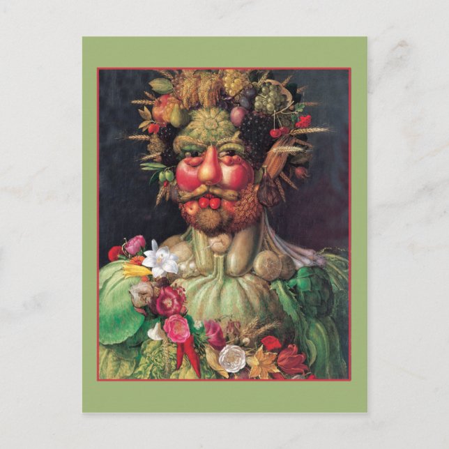 Rudolf II by Giuseppe Arcimboldo Postcard (Front)