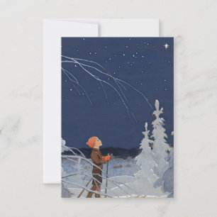 Rudolf Koivu “The Boy and the Star” Thank You Card