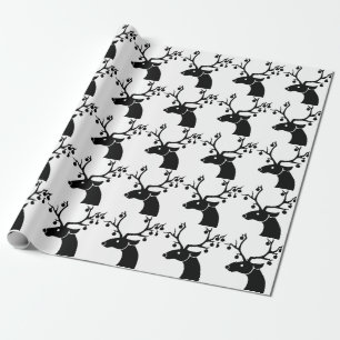Rudolf the Black-Nosed Reindeer Christmas Wrapping Paper