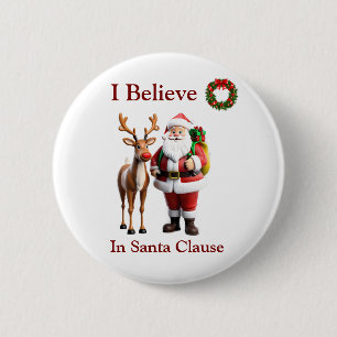 Rudolf the red nosed reindeer 2 inch round button