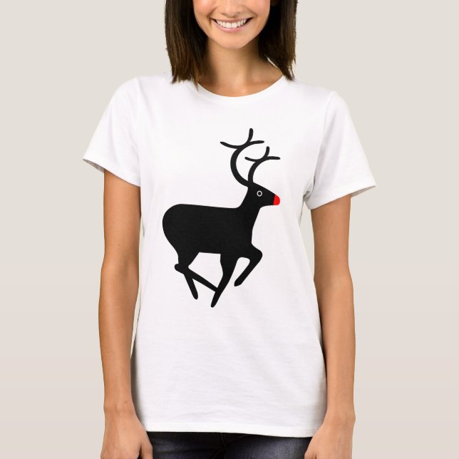 Rudolf the Red Nosed Reindeer T-Shirt (Front)