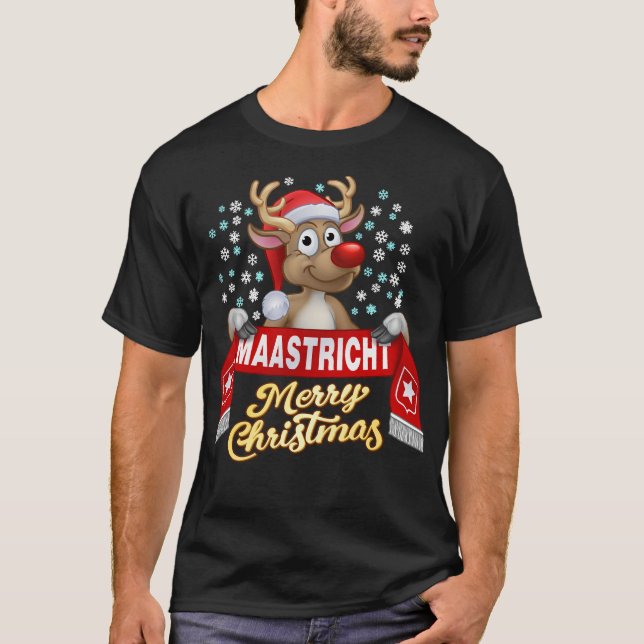Rudolf with FanSjaal Maastricht T-Shirt (Front)