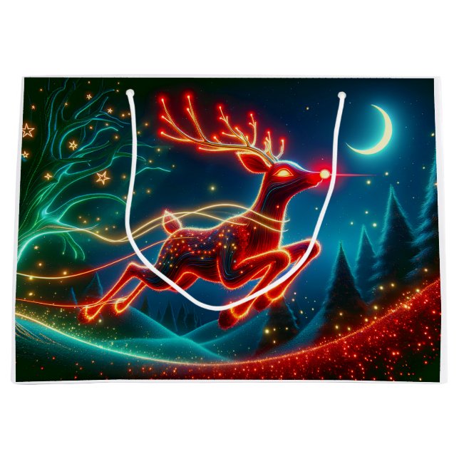 Rudolph Gift Bag (Front)