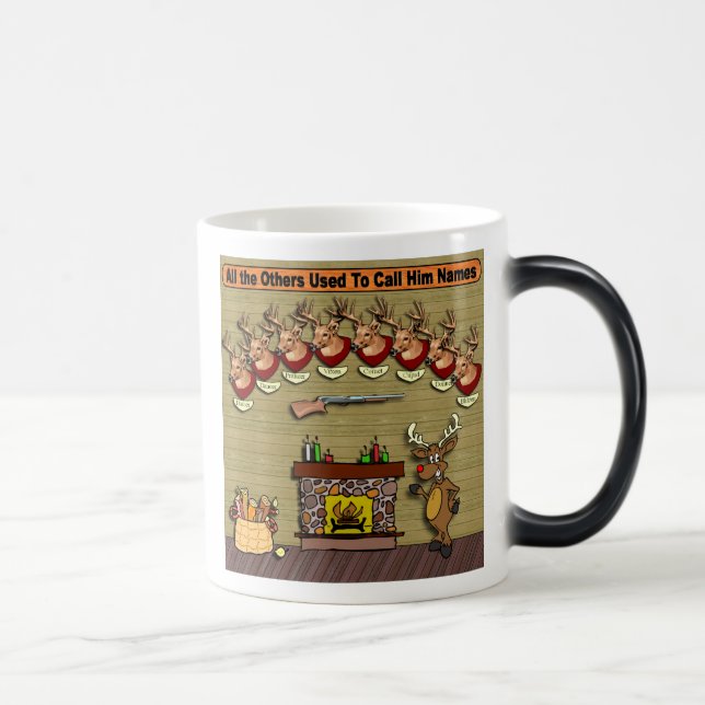 Rudolph Magic Mug (Right)