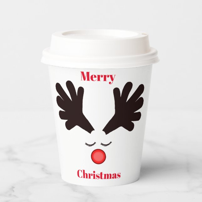 Rudolph Paper cup (Front)