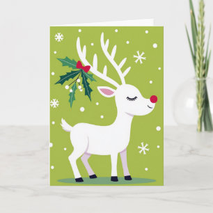 Rudolph Red Nose Reindeer Card