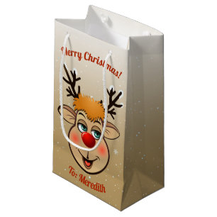 Rudolph - Santa's Red-Nosed Reindeer Small Gift Bag