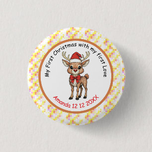Rudolph the Red Nose 1 Inch Round Button