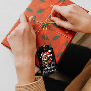 Rudolph The Red Nose Reindeer Christmas Gift Tags
