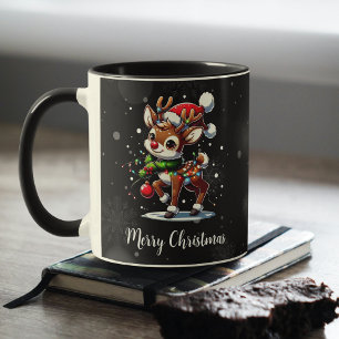 Rudolph The Red Nose Reindeer Christmas Mug
