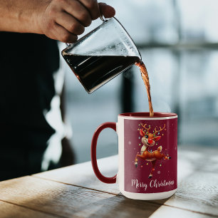 Rudolph The Red Nose Reindeer Christmas Mug