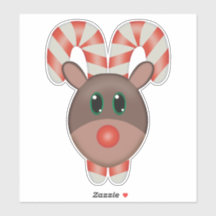 Rudolph the Red-Nosed Reindeer Candy Cane