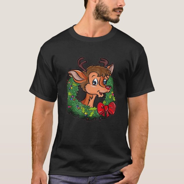 Rudolph the Red Nosed Reindeer   T-Shirt (Front)