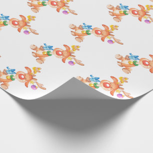 Rudolph the Rednose Reindeer Wrapping Paper
