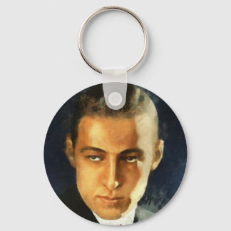 Rudolph Valentino Keychain