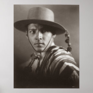 Rudolph Valentino Matte Poster