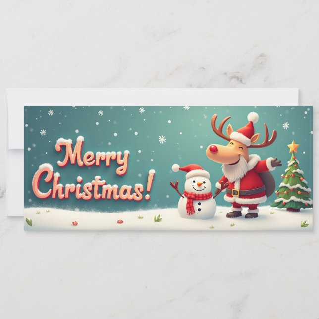 Rudolphe the Reindeer in Dress (Front)