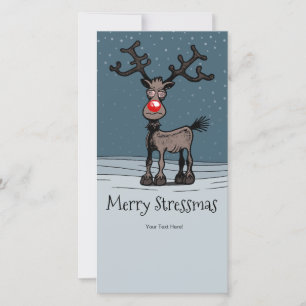 Rudolph's Merry Christmas Holiday Card
