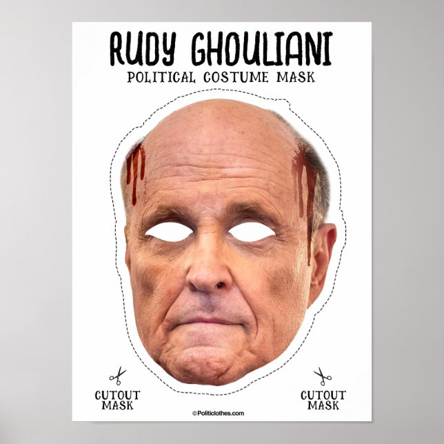Rudy Ghouliani Costume Mask Poster (Front)