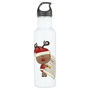 Rudy Reindeer Naughty or Nic 710 Ml Water Bottle