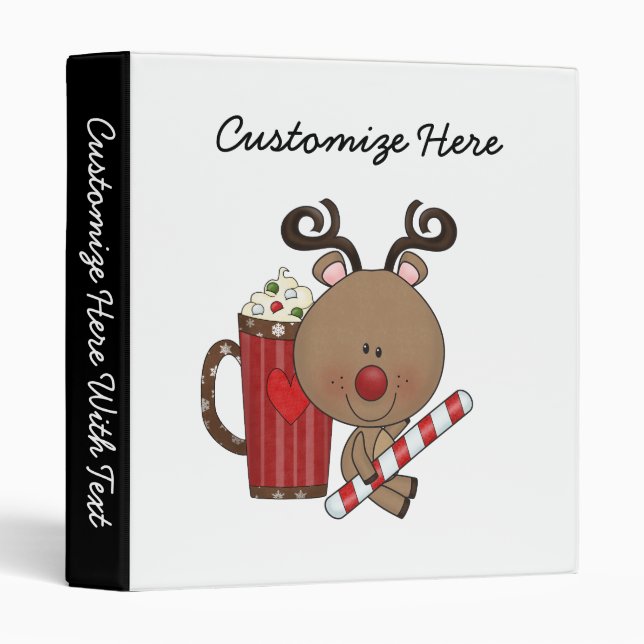 Rudy Reindeer With Cocoa Binder (Front/Spine)