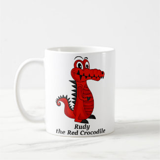 Rudy the Red Crocodile Mug