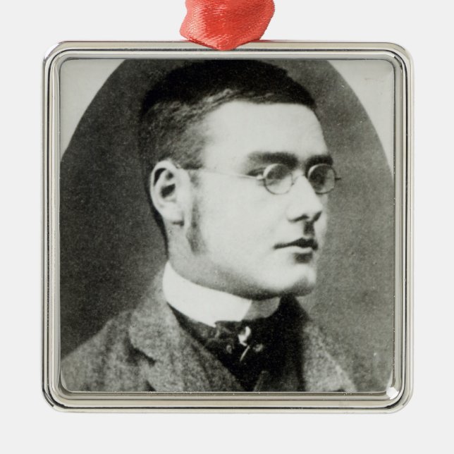 Rudyard Kipling Metal Ornament (Front)