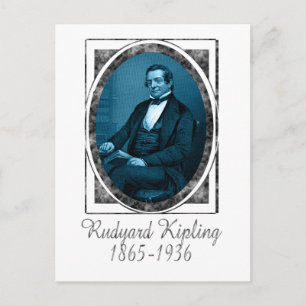 Rudyard Kipling Postcard