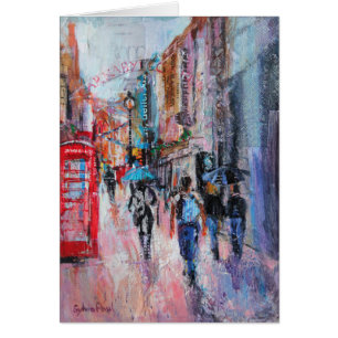 Rue de Carnaby de jour pluvieux