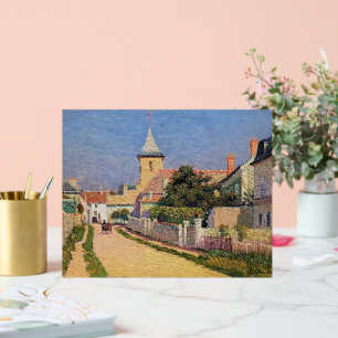 Rue de Moustier a Thorigny, fine art, Acrylic Sign