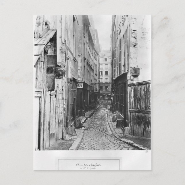 Rue des Anglais Postcard (Front)