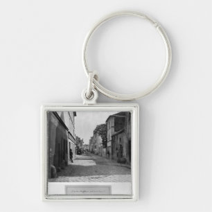 Rue des Anglaises, from rue de Lourcine, Paris Keychain