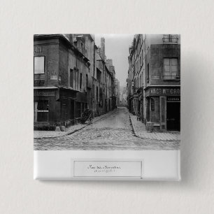 Rue des Bernardins 2 Inch Square Button