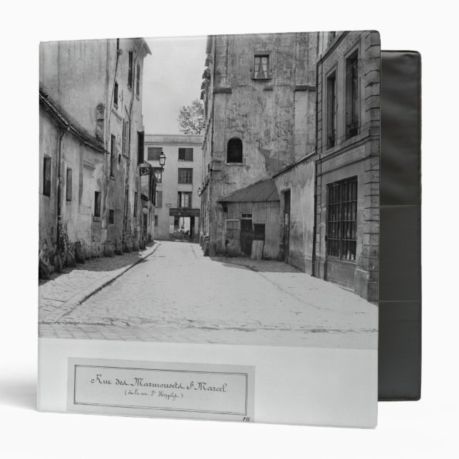 Rue des Marmousets Saint-Marcel Binder (Front/Inside)