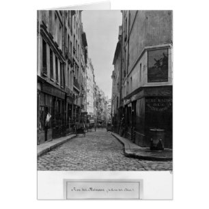 Rue des Moineaux, from Rue des Orties, Paris
