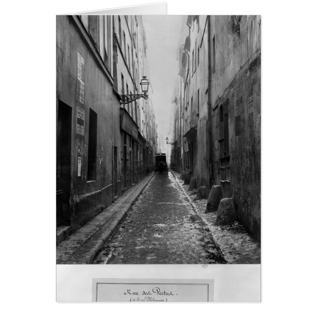 Rue des Vertus, from rue Phelippeaux, Paris (Front)