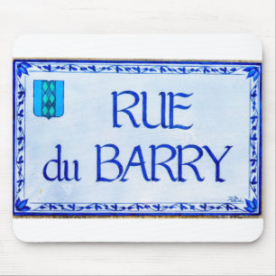 Rue du Barry Mouse Pad