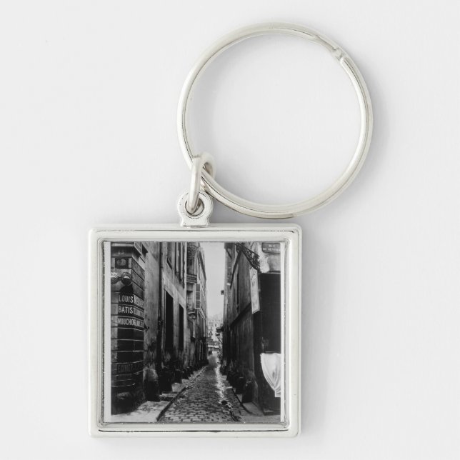 Rue du Croissant Keychain (Front)