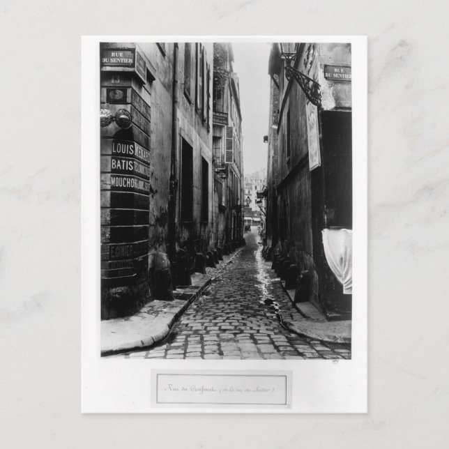 Rue du Croissant Postcard (Front)
