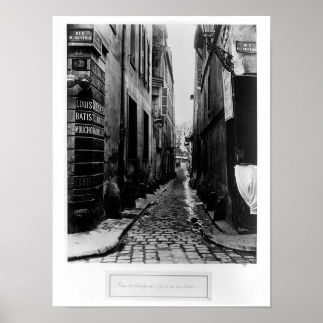 Rue du Croissant Poster (Front)