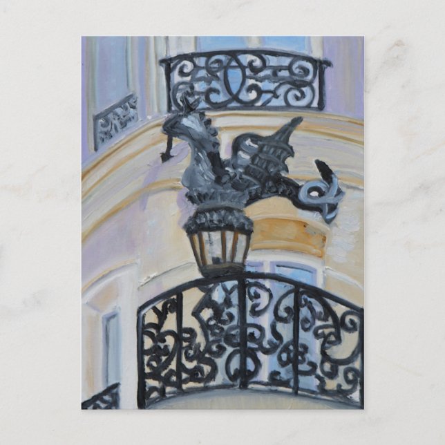 Rue du Dragon PARIS Postcard (Front)