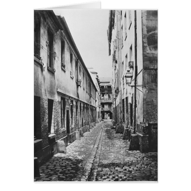 Rue du Fer-a-Moulin, Paris, 1858-78 (Front)