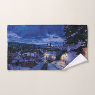 Rue du soir à Prague