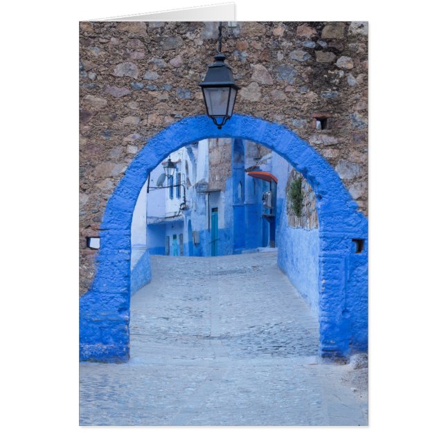 Rue Étroite De Chefchaouen (Devant)