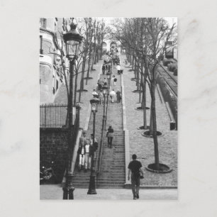 Rue Foyatier, Montmartre, Paris Carte postale