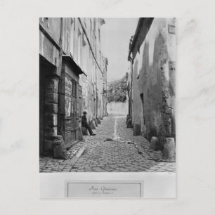 Rue Gracieuse, from rue Daubenton, Paris Postcard