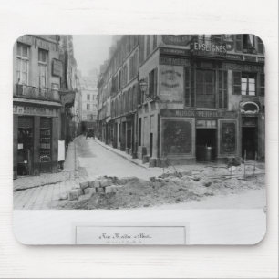 Rue Maitre Albert  Paris, 1858-78 Mouse Pad