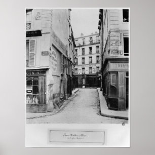 Rue Maitre Albert  Paris, 1858-78 Poster