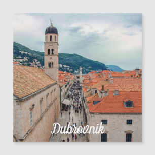 Rue principale de Dubrovnik, Croatie Magnet